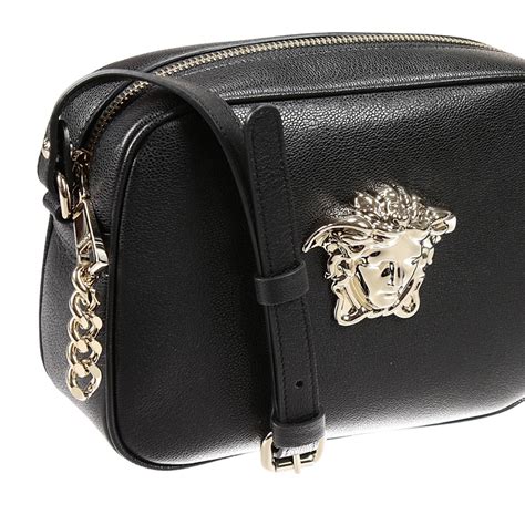 borsa versace collection pelle vitello donna|Borse Versace in Pelle Nero .